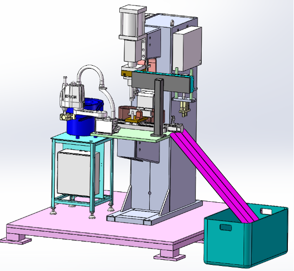 發(fā)動機搖臂自動焊接流水線