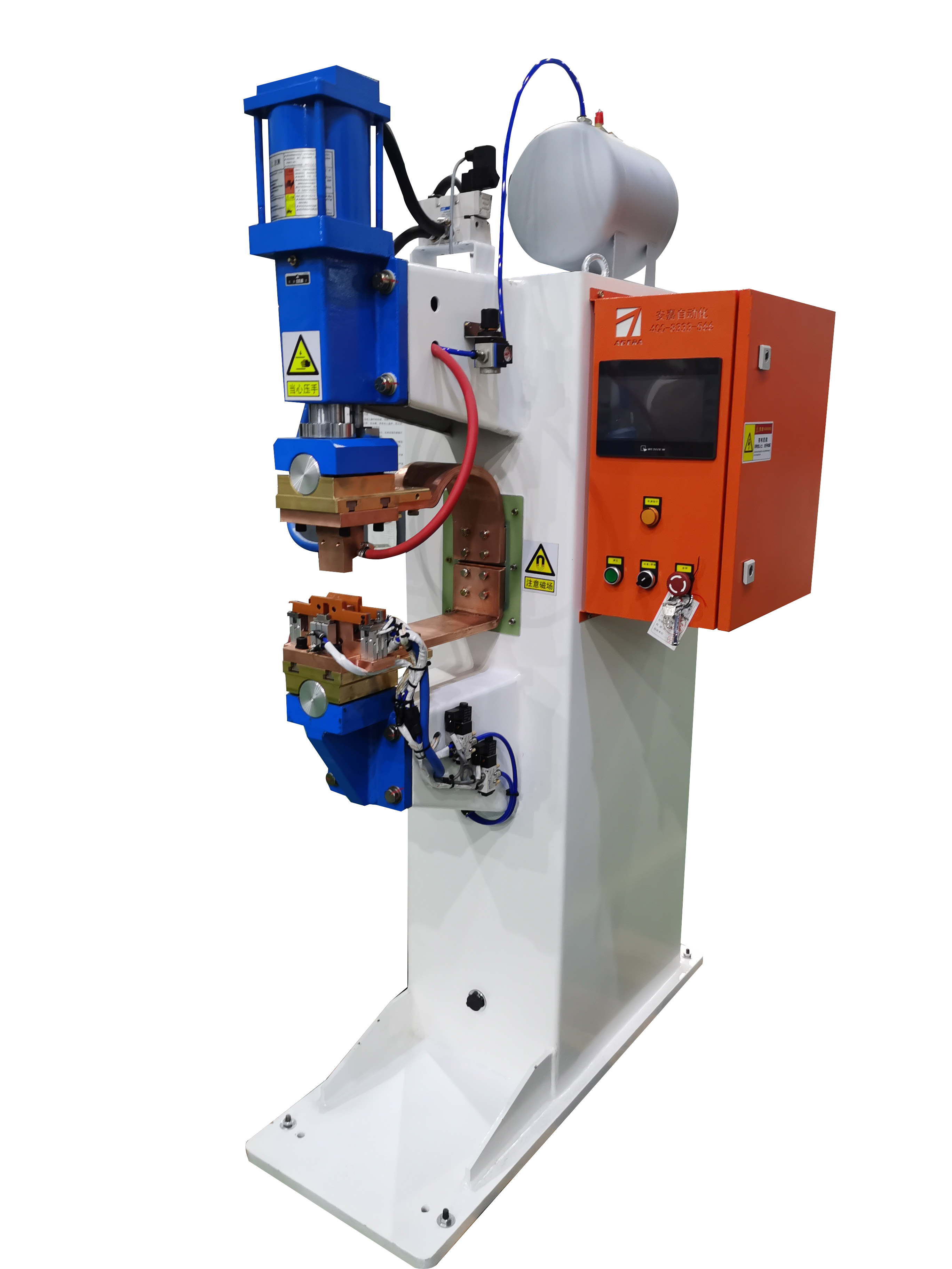 汽車電池模組捆帶點焊機-新能源電池模組抱箍凸焊機