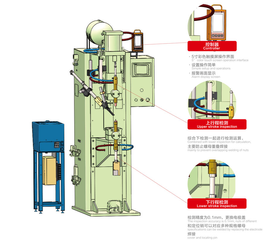 螺母焊接防錯(cuò)檢測(cè)儀概況